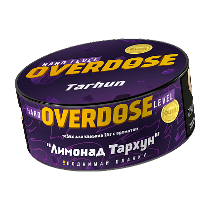 Табак Overdose - Tarhun (Лимонад Тархун, 25 грамм) купить в Перми