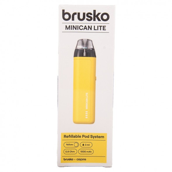 Электронная сигарета Brusko - Minican LITE (Yellow) купить в Перми