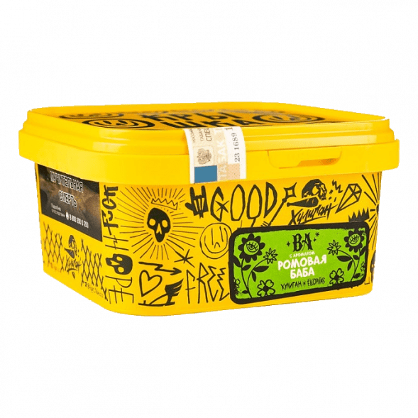Табак Хулиган - BA (Ромовая Баба, 200 грамм) купить в Перми