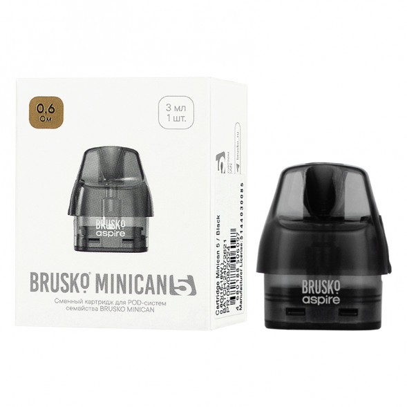 Сменный картридж Brusko - Minican 5 (1 Ом) купить в Перми
