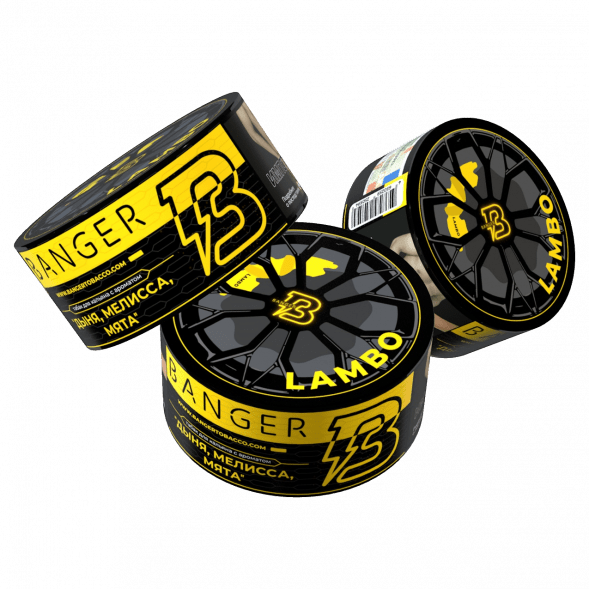 Табак Banger - Lambo (Дыня, Мелисса, Мята, 100 грамм) купить в Перми