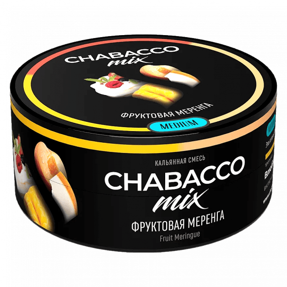 Смесь Chabacco MIX MEDIUM - Fruit Meringue (Фруктовая Меренга, 25 грамм) купить в Перми