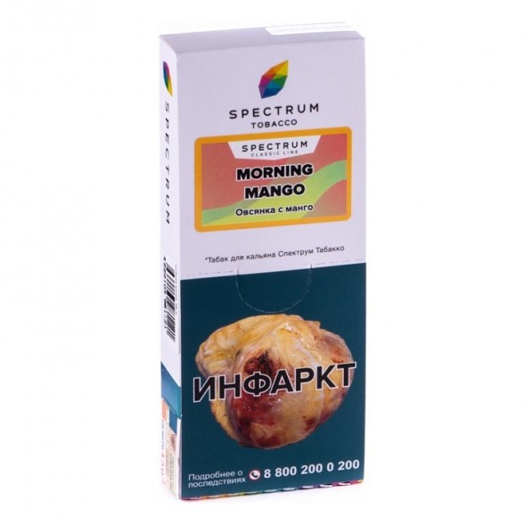 Табак Spectrum - Morning Mango (Овсянка с Манго, 100 грамм) купить в Перми