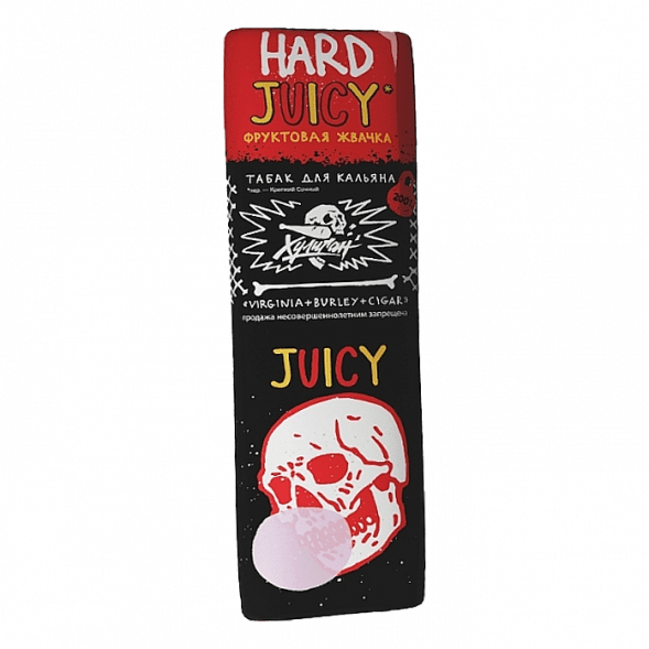 Табак Хулиган Hard - Juicy (Фруктовая Жвачка, 200 грамм) купить в Перми