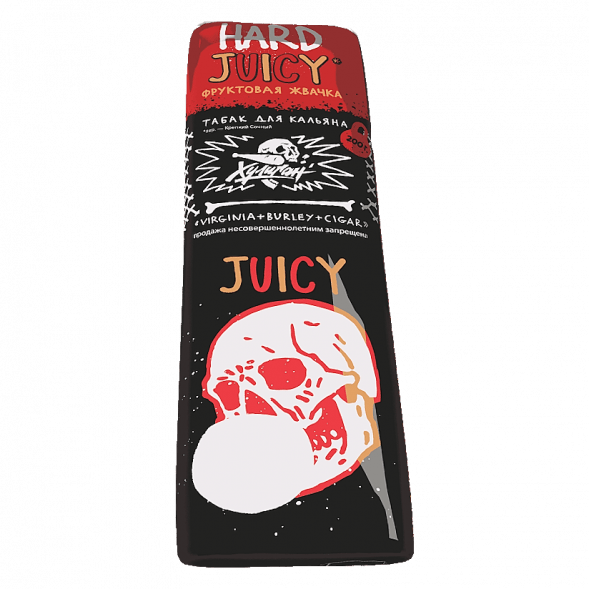Табак Хулиган Hard - Juicy (Фруктовая Жвачка, 200 грамм) купить в Перми