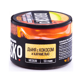 Смесь Brusko Medium - Дыня с Кокосом и Карамелью (50 грамм) купить в Перми