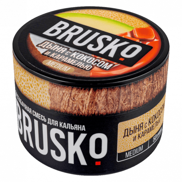 Смесь Brusko Medium - Дыня с Кокосом и Карамелью (50 грамм) купить в Перми