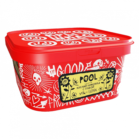 Табак Хулиган - POOL (Кислый Лимонад с Гуавой, 200 грамм) купить в Перми