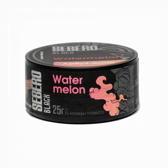 Табак Sebero Black - Watermelon (Арбуз, 25 грамм) купить в Перми
