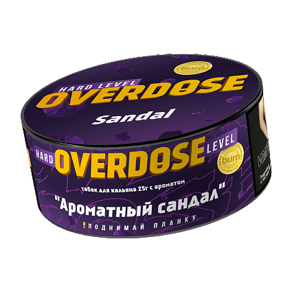 Табак Overdose - Sandal (Ароматный Сандал, 25 грамм) купить в Перми