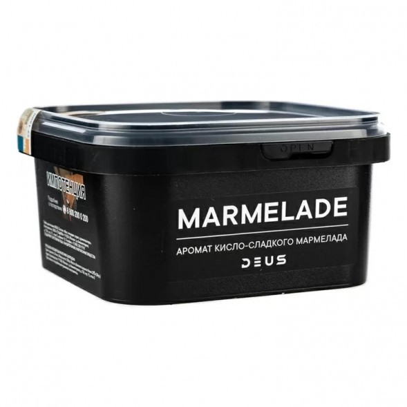 Табак Deus - Marmelade (Кисло-Сладкий Мармелад, 250 грамм) купить в Перми