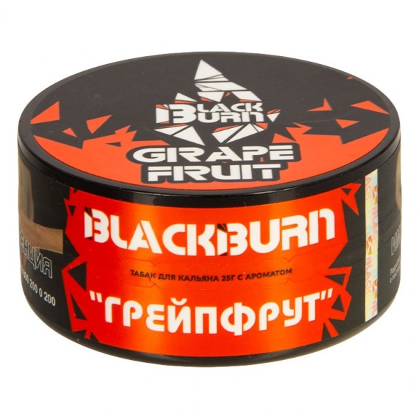 Табак BlackBurn - Grapefruit (Грейпфрут, 25 грамм) купить в Перми