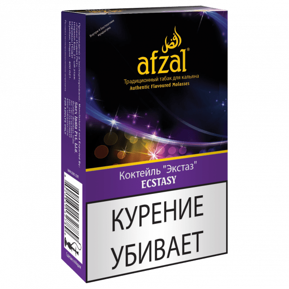 Табак Afzal - Ecstasy (Коктейль Экстаз, 40 грамм) купить в Перми