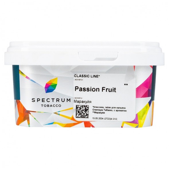 Табак Spectrum - Passion Fruit (Маракуйя, 200 грамм) купить в Перми