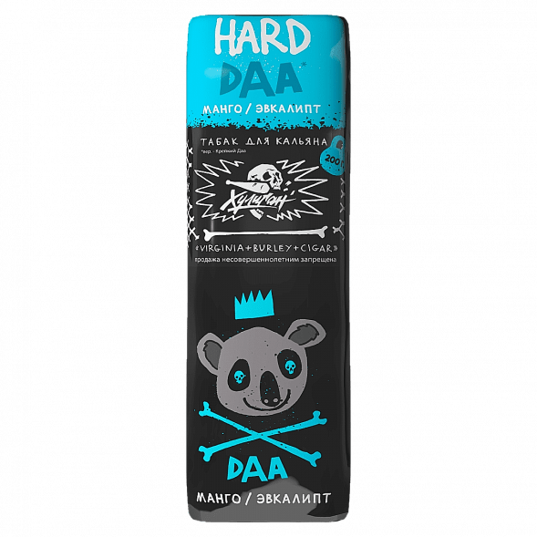 Табак Хулиган Hard - DAA (Манго и Эвкалипт, 200 грамм) купить в Перми