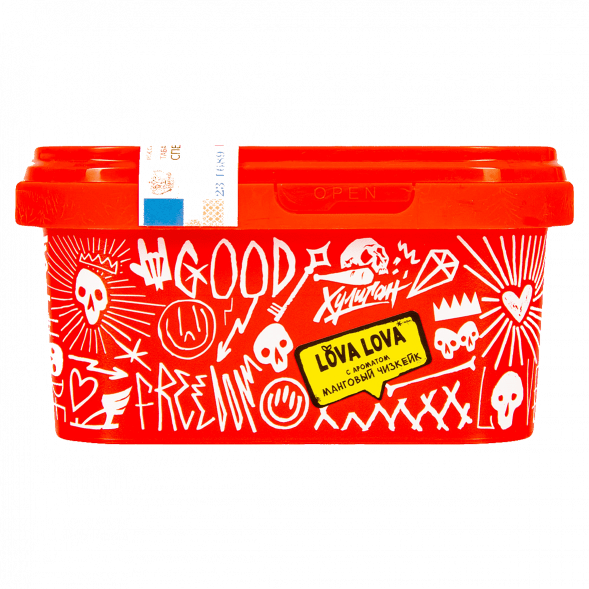Табак Хулиган - LOVA LOVA (Манговый Чизкейк, 200 грамм) купить в Перми