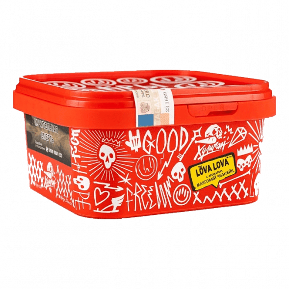 Табак Хулиган - LOVA LOVA (Манговый Чизкейк, 200 грамм) купить в Перми