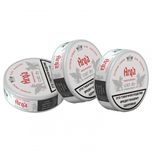 Табак жевательный ARQ Tobacco - Cold Dry Chewing SLIM (10 грамм) купить в Перми