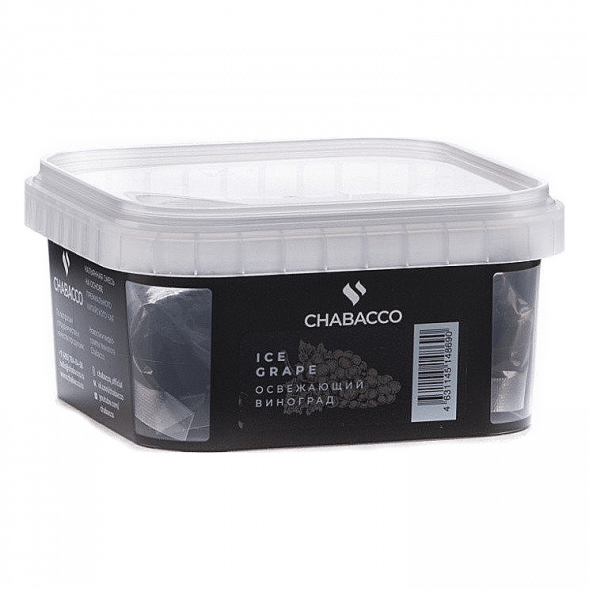 Смесь Chabacco MEDIUM - Ice Grape (Освежающий Виноград, 200 грамм) купить в Перми