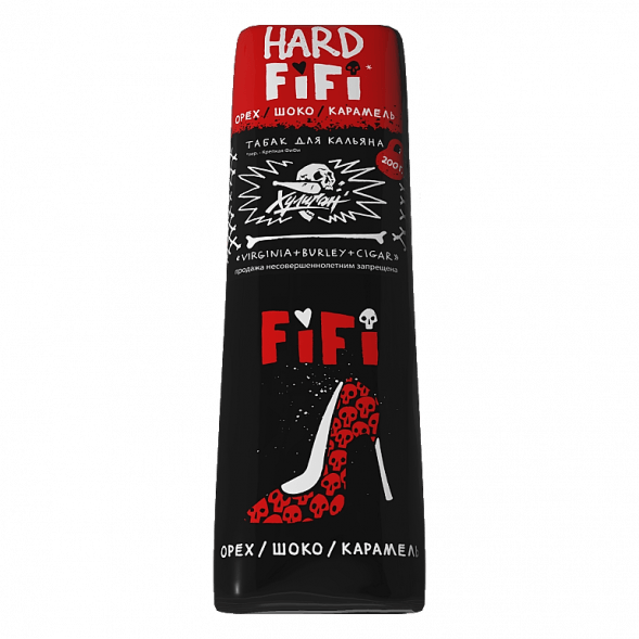 Табак Хулиган Hard - Fifi (Орех с Шоколадом и Карамелью, 200 грамм) купить в Перми