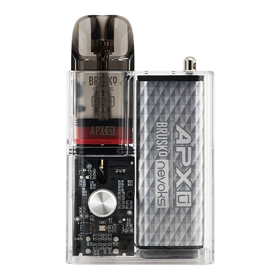 Электронная сигарета Brusko - APX C1 (Серебристый Кристалл) купить в Перми
