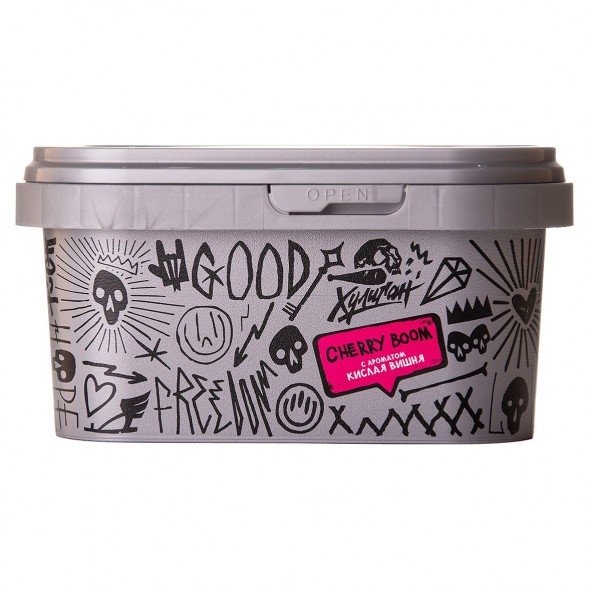 Табак Хулиган - Cherry Boom (Кислая Вишня, 200 грамм) купить в Перми