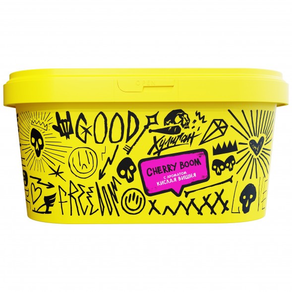 Табак Хулиган - Cherry Boom (Кислая Вишня, 200 грамм) купить в Перми