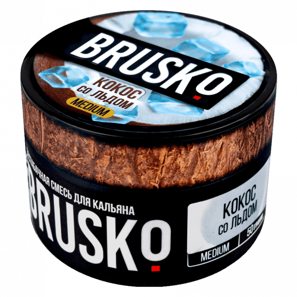 Смесь Brusko Medium - Кокос со Льдом (50 грамм) купить в Перми