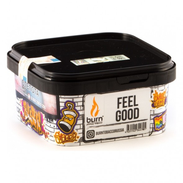 Табак Burn - Feel Good (Манго и Маракуйя, 200 грамм) купить в Перми
