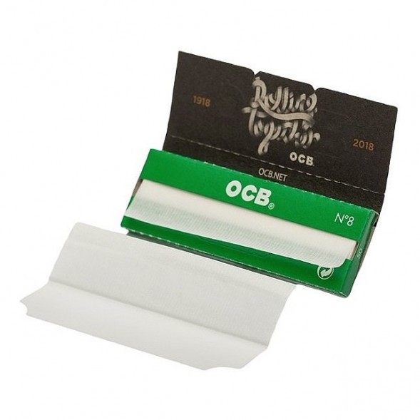 Бумага для самокруток OCB - №8 Green (50штук/50) купить в Перми