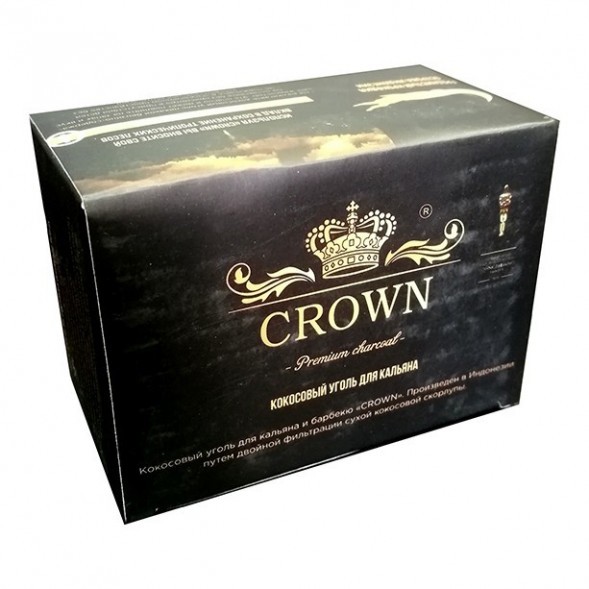Уголь Crown (22 мм, 24 кубика) купить в Перми