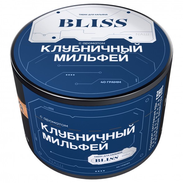 Табак Bliss - Клубничный Милфей (40 грамм) купить в Перми