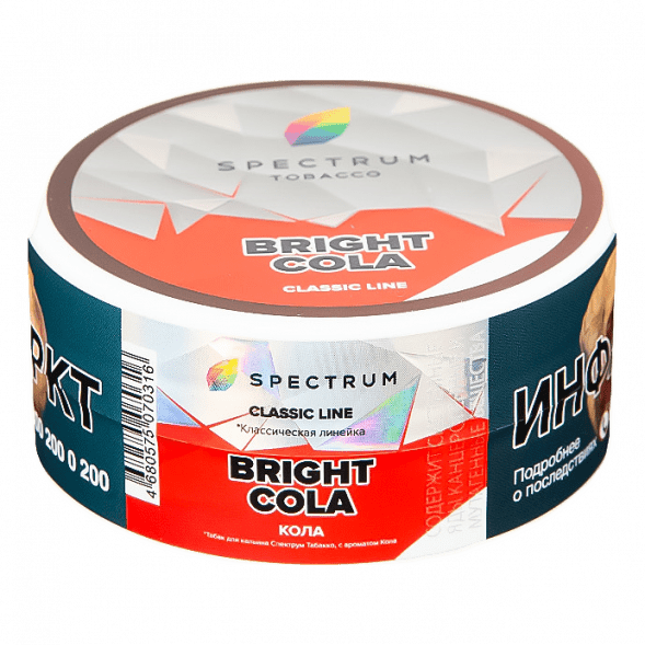 Табак Spectrum - Bright Cola (Кола, 25 грамм) купить в Перми