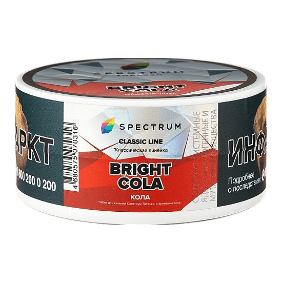 Табак Spectrum - Bright Cola (Кола, 25 грамм) купить в Перми