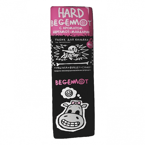 Табак Хулиган Hard - Begemot (Бергамот и Мандарин, 200 грамм) купить в Перми