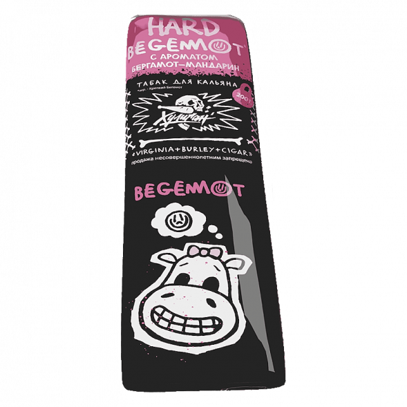 Табак Хулиган Hard - Begemot (Бергамот и Мандарин, 200 грамм) купить в Перми
