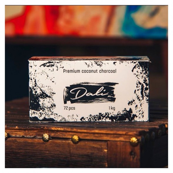 Уголь Dali (25 мм, 72 кубика) купить в Перми
