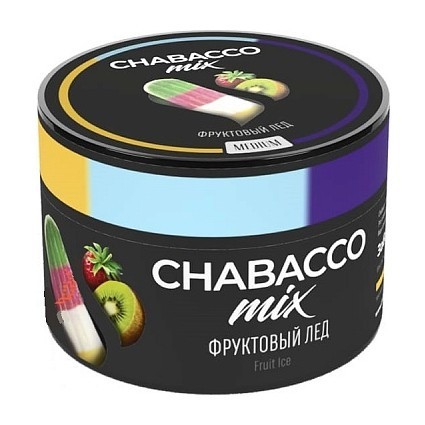 Смесь Chabacco MIX MEDIUM - Fruit Ice (Фруктовый Лёд, 40 грамм) купить в Перми