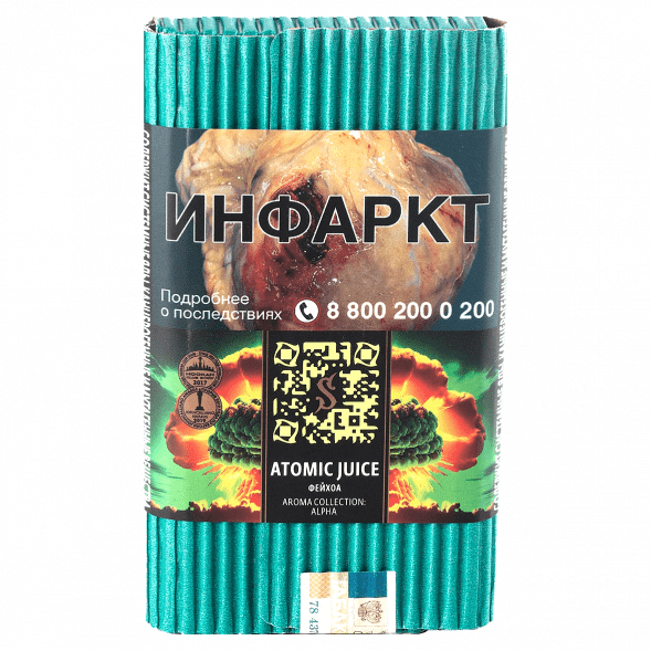 Табак Satyr - Atomic Juice (Фейхоа, 100 грамм) купить в Перми