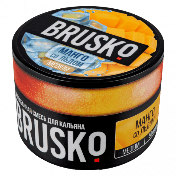 Смесь Brusko Medium - Манго со Льдом (50 грамм) купить в Перми