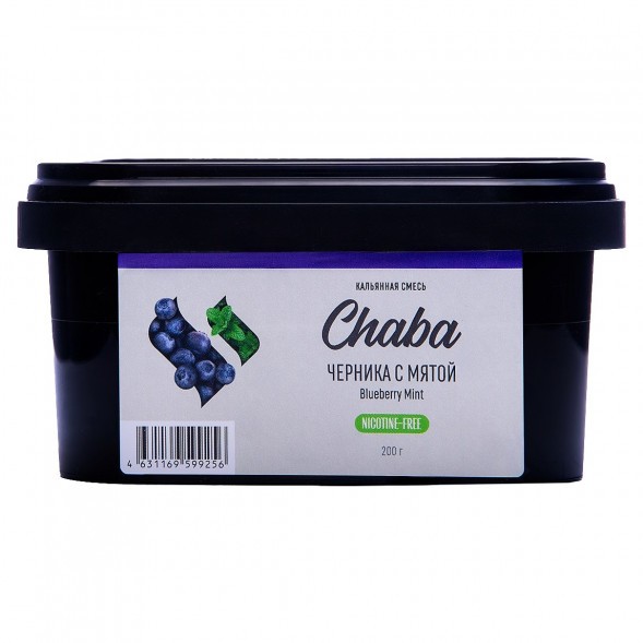 Смесь Chaba - Blueberry Mint (Черника с Мятой, 200 грамм, Без никотина) купить в Перми