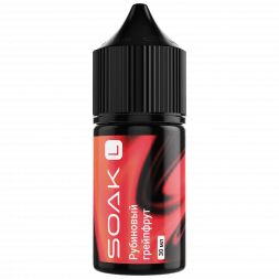 Жидкость SOAK L30 - Ruby Grapefruit (Рубиновый Грейпфрут, 30 мл, 2 мг)