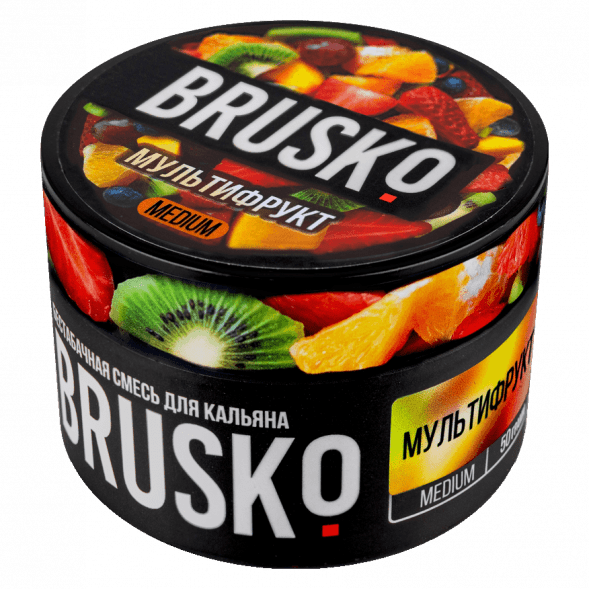 Смесь Brusko Medium - Мультифрукт (50 грамм) купить в Перми