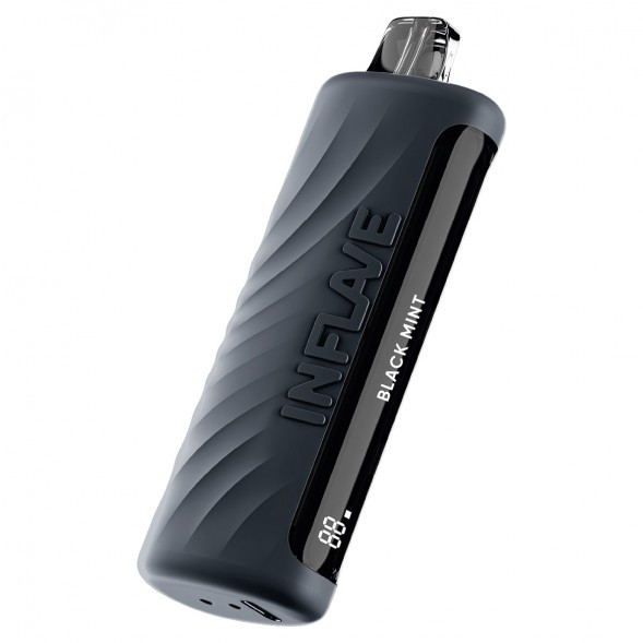 INFLAVE OMEGA - Чёрная Мята (Black Mint, 10000 затяжек) купить в Перми