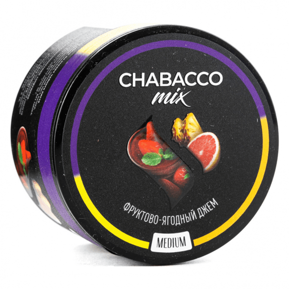 Смесь Chabacco MIX MEDIUM - Pink Jam (Фруктово-Ягодный Джем, 40 грамм) купить в Перми