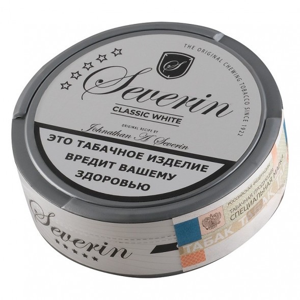 Табак жевательный SEVERIN - CLASSIC WHITE SLIM купить в Перми