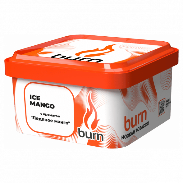 Табак Burn - Ice Mango (Ледяное Манго, 200 грамм) купить в Перми