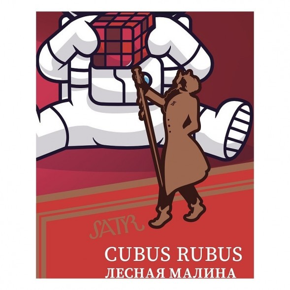Табак Satyr - Cubus Rubus (Лесная Малина, 200 грамм) купить в Перми