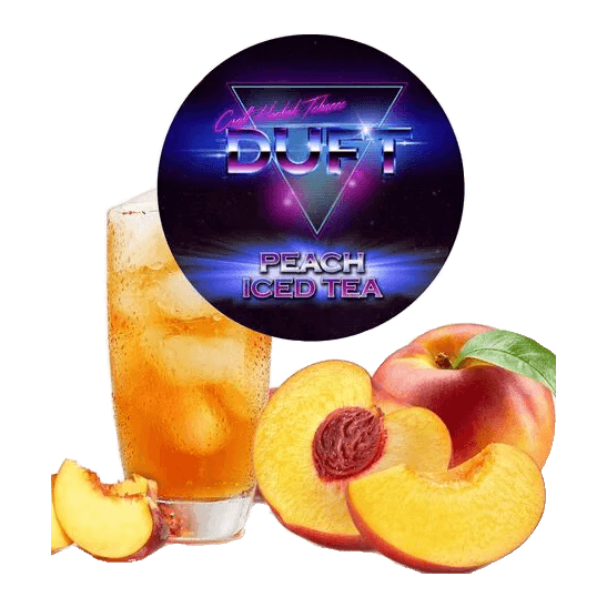 Табак Duft - Peach Iced Tea (Ледяной Персиковый Чай, 80 грамм) купить в Перми