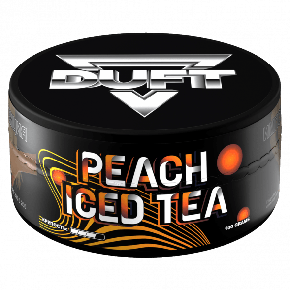 Табак Duft - Peach Iced Tea (Ледяной Персиковый Чай, 80 грамм) купить в Перми